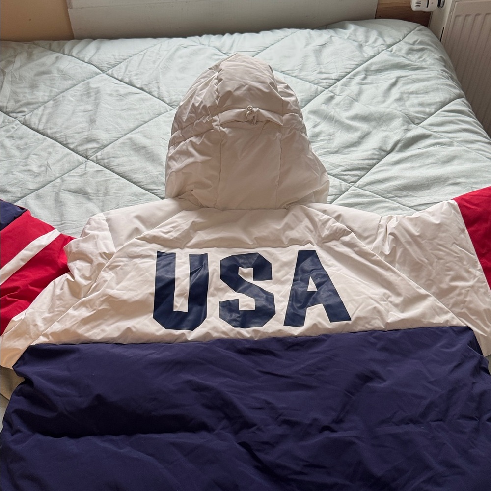 Team USA Kappa Long Parka Jacket - Picture 2 of 2
